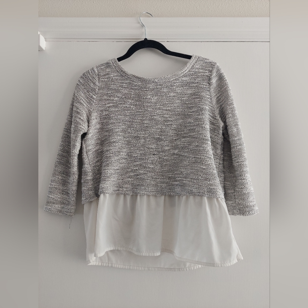 Anthropologie layered shirt